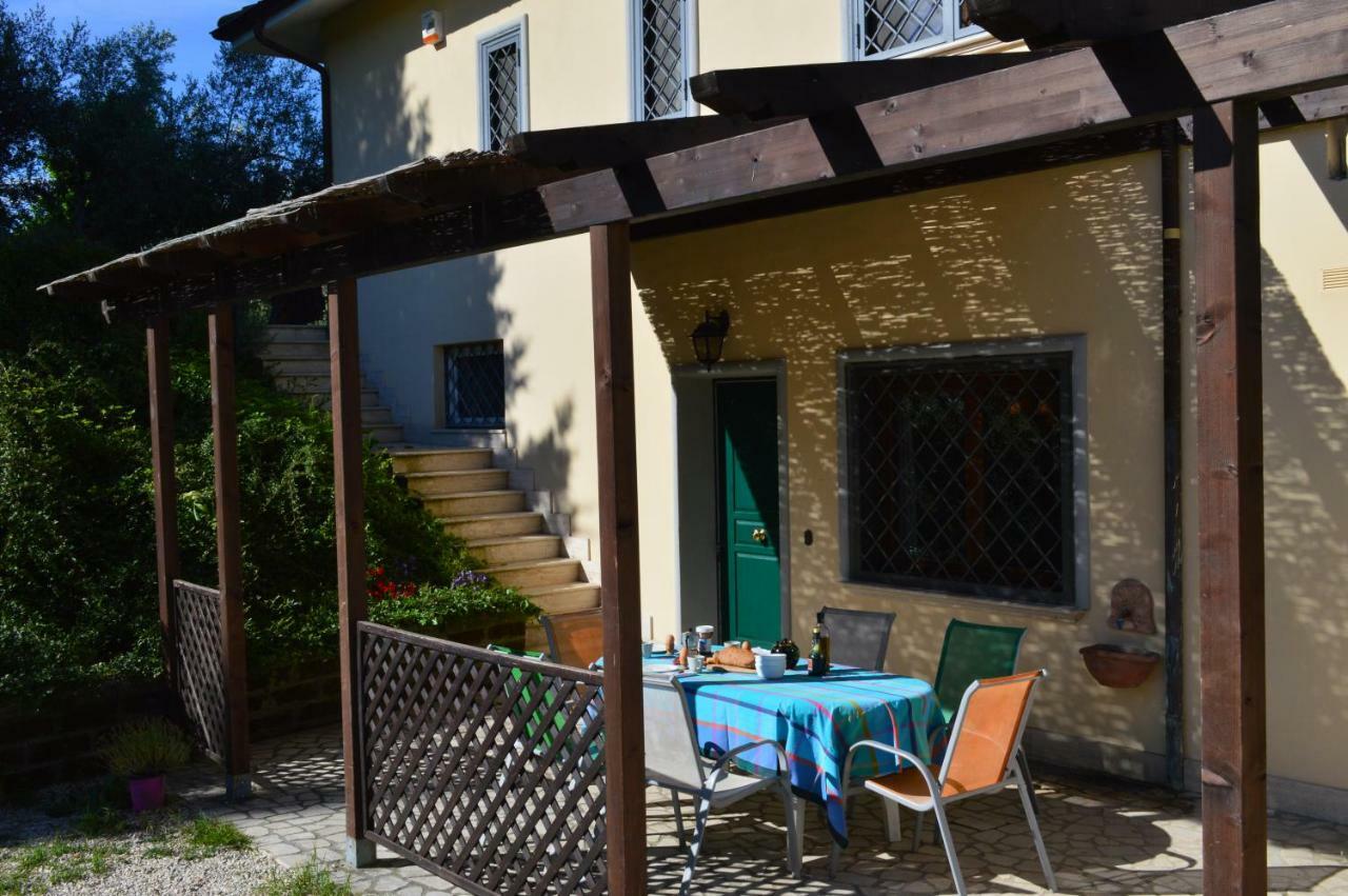 Villa Collebelvedere - Near Rome With Home Restaurant Fara in Sabina Bagian luar foto