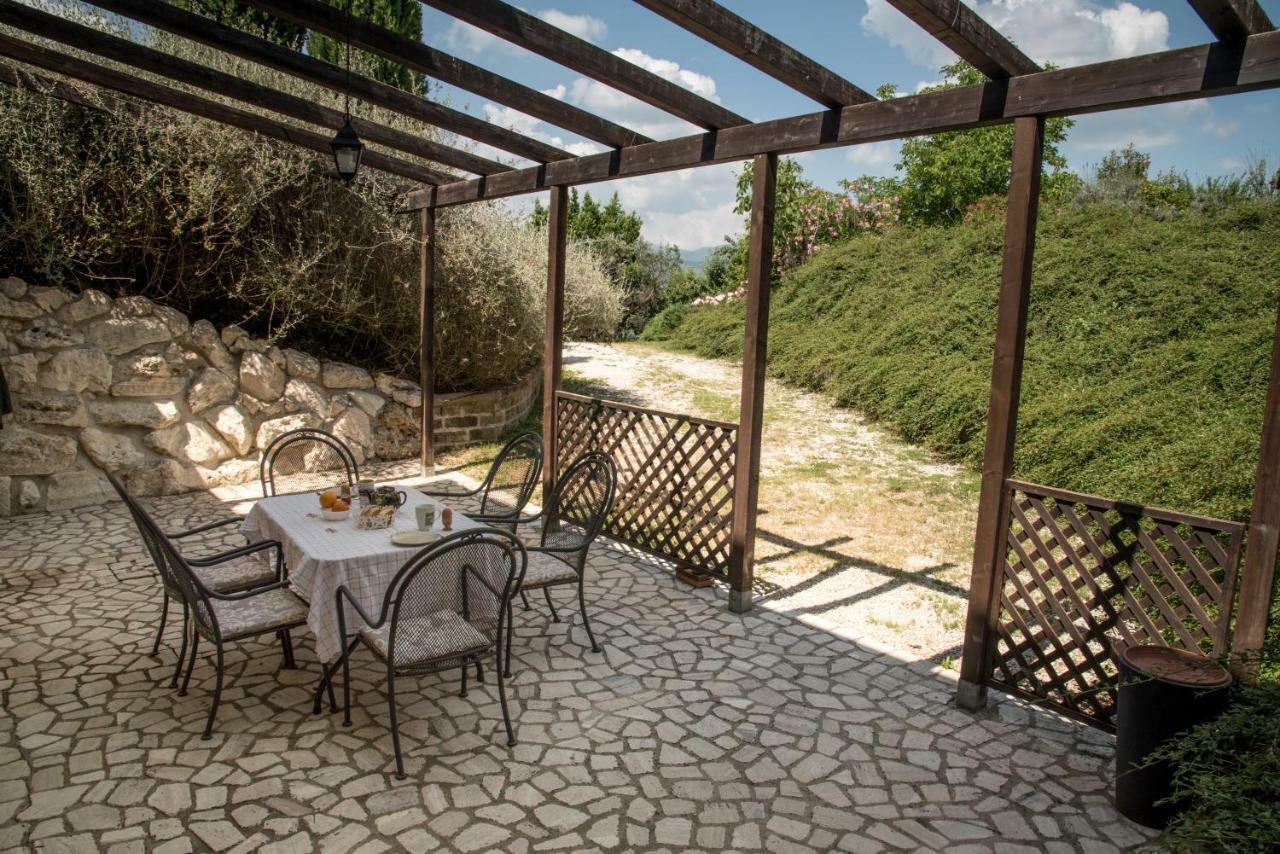 Villa Collebelvedere - Home Restaurant Fara in Sabina Bagian luar foto